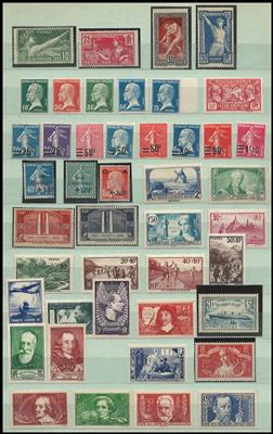 .gestempelt/**/*/Poststück - Reichh. Partie div. Europa aus ca. 1860/1970 mit mittleren u. besseren Werten, - Stamps and postcards
