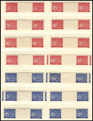 **/*/gestempelt - Sammlung D. Bes. WK II u.a. mit Gen. Gouv., - Stamps and postcards