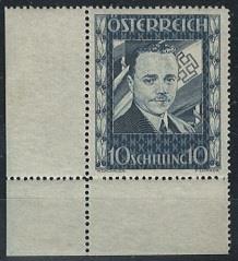 ** - Österr. 10 S DOLLFUSS postfr. linkes - Briefmarken und Ansichtskarten