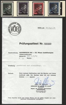** - Österr. - Sammlung 1945/1977 u.a. mit - Stamps and postcards
