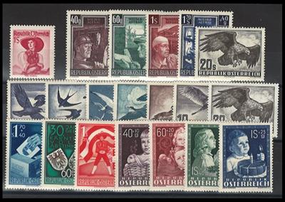 ** - Sammlung Österr. 1945/1968, - Stamps and postcards