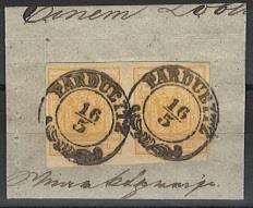 Briefstück - Österr. Nr. 1 M gelb, - Známky a pohlednice