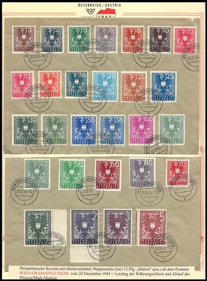 Poststück - (Groß) Wien XXIII Klein Neusiedl, - Briefmarken und Ansichtskarten