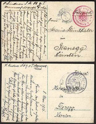 Poststück - Österr. Monarchie Küstenland - Francobolli e cartoline