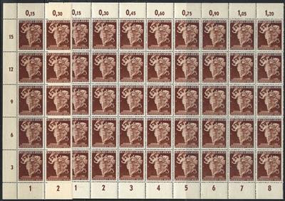 ** - D.Reich Nr. 768/71 (Wiener - Stamps and postcards