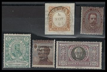 */gestempelt - Gepflegte Sammlung Italien, - Stamps and postcards