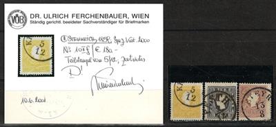 .gestempelt - Österr. Nr. 10IIf, - Briefmarken und Ansichtskarten