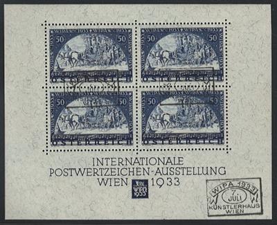 .gestempelt - Österr. - WIPABLOCK (127:102:127:103), - Stamps and postcards