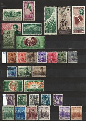 .gestempelt/*/** - Partie Dubl. Afrika, - Briefmarken und Ansichtskarten