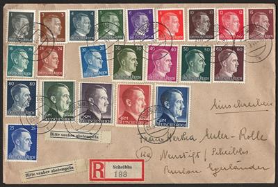 **/*/gestempelt/Poststück - Bunte Mischung Europa u. Übersee, - Stamps and postcards