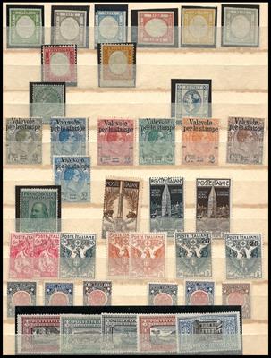 */*/gestempelt - Reichh. Partie div. Europa ca. 1860/1970 mit vielen mittleren und einigen besseren Werten, - Briefmarken und Ansichtskarten