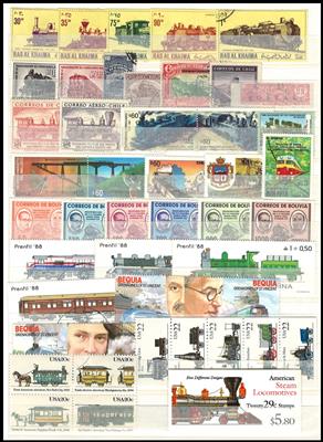 **/gestempelt - Reichh. Partie Motivmarken Europa und Übersee - meist Tiere, - Briefmarken und Ansichtskarten