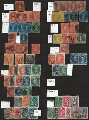 .gestempelt - Samml, - Stamps and postcards