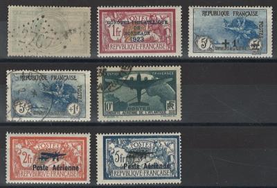 .gestempelt/*/** - Sammlung Frankreich ca. 1849/1959, - Známky a pohlednice