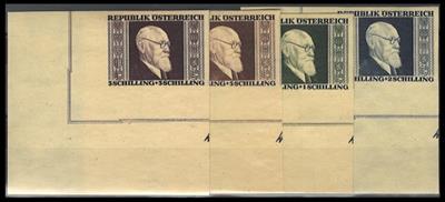 ** - Österr. - RENNER geschnitten - Stamps and postcards