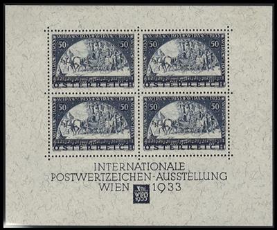 * - Österr. - WIPA - BLOCK (128:105) - Marken **, - Stamps and postcards