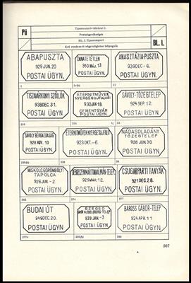 Literatur: komplette Ungarische - Briefmarken und Ansichtskarten