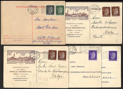 Poststück - Deutschland Bes. Ostland - Francobolli e cartoline