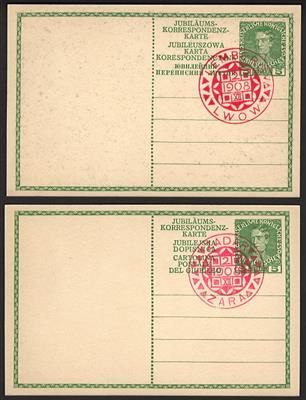 Poststück - Österr. 1908 - 5 Heller - Známky a pohlednice