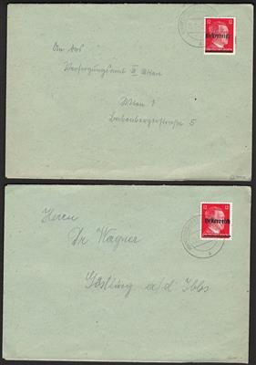 Poststück - Österr. Lokalausgabe Scheibbs - Briefmarken und Ansichtskarten