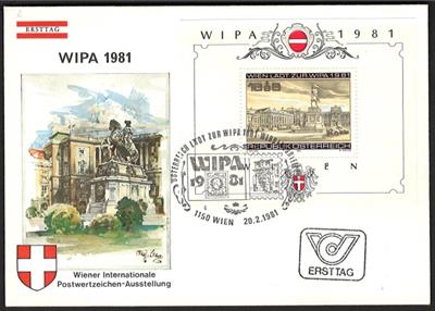 Poststück - Österr. Nr. 1696I (verstümmeltes E in WI"E"N) auf FDC, - Briefmarken und Ansichtskarten