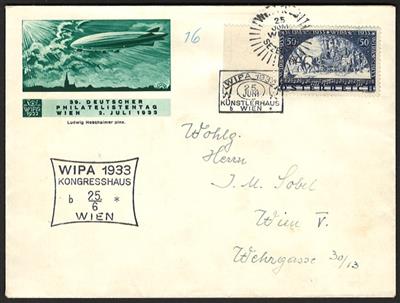 Poststück - Österr. - WIPA Glatt vom - Stamps and postcards