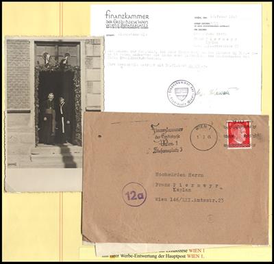 Poststück - Österreich/Ostmark 1945 Belege der Erzdiözese Wien, - Briefmarken und Ansichtskarten