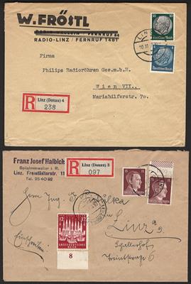 Poststück - Partie Belege vorwiegend Ostmark, - Známky a pohlednice