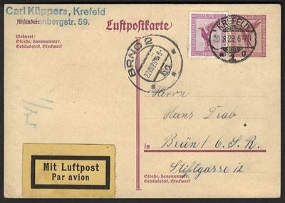 Poststück - Partie Ganzsachen D.Reich 1925-1937, - Francobolli e cartoline