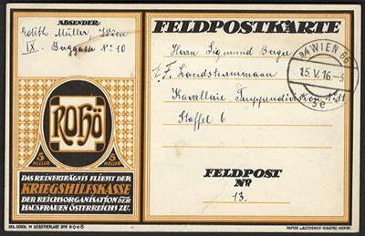 Poststück - Partie Poststücke u. AK Österr. mit Ausland, - Francobolli e cartoline