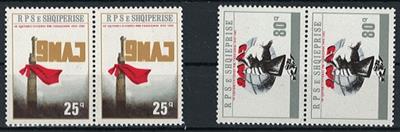 ** - Albanien Nr. 2264/65 je im Paar, - Stamps and postcards
