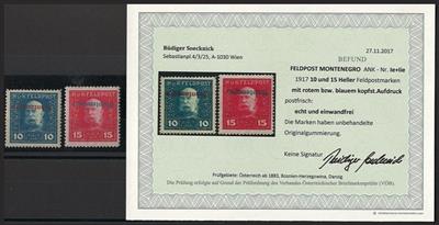 ** - Österr. Feldpost - Ausg. für - Stamps and postcards