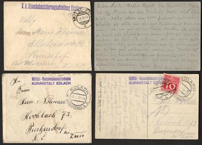 Poststück - Spezialsammlung Österr. Feldpost - Briefmarken und Ansichtskarten