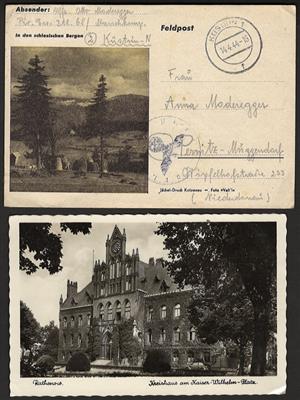 Poststück - Umfangreiche Feldpostkorrespondenz - Stamps and postcards