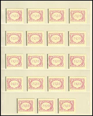 ** - Österr. Automatenmarken -Ausgabe - Stamps and Postcards