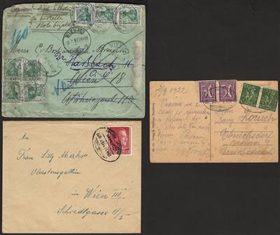 Poststück - Partie D. Bahnpostbelege - Stamps and Postcards