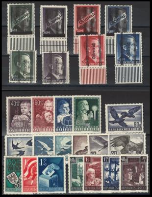 **/gestempelt - Partie Österr. ab 1945 u.a. mit - Stamps