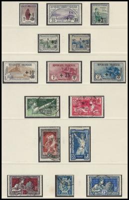 .gestempelt/*/** - Sammlunf Frankreich ab 1849, - Stamps