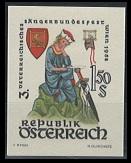 ** - Österr. Nr. 1051U (Walther - Briefmarken und Ansichtskarten