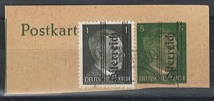 Briefstück - Grazer Aushilfsausgabe - Stamps