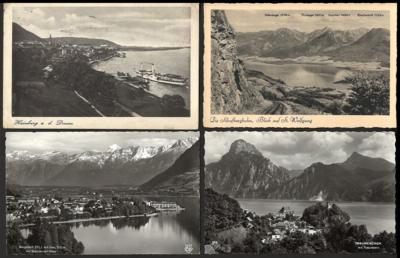 Poststück - 200 topografische Ansichtskarten von Österreich ab der Zwischenkriegszeit, - Známky