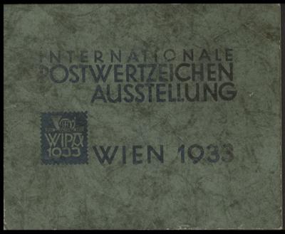 Poststück - Österr. I. Rep. - Originalmappe zum WIPABLOCK, - Francobolli