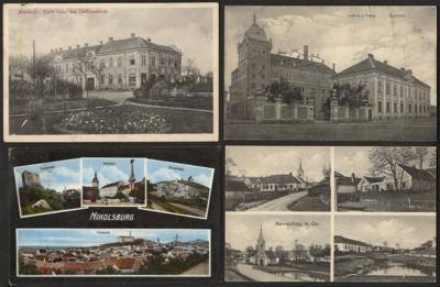 Poststück - Partie AK meist Österr. ab Monarchie, - Briefmarken und Ansichtskarten