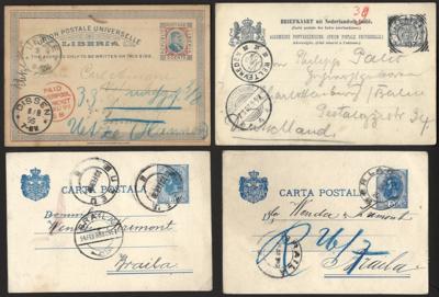Poststück - Partie Poststücke Europas mit ein wenig Übersee, - Briefmarken und Ansichtskarten