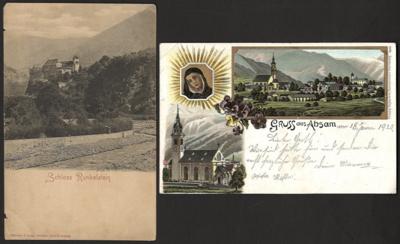 Poststück - Reichh. Partie meist tiroler Ansichtskarten, - Briefmarken und Ansichtskarten