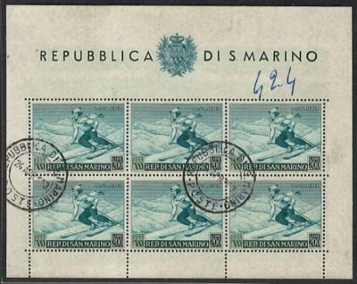 **/*/gestempelt - Kl. Partie San Marino, - Stamps