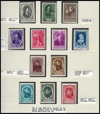 */gestempelt/Poststück - Sammlung Belgien 1849/1945, - Známky