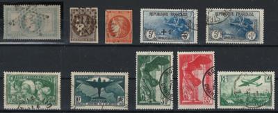 .gestempelt - Sammlung Frankreich ca. 1849/1972, - Briefmarken und Ansichtskarten