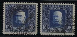 .gestempelt - Sammlung Österr. FELDPOST Ausg. 1915/18 - kpl., - Stamps