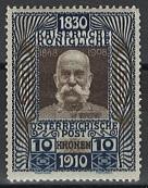 ** - Österr. 10 K - 1910 (Nr. 177), - Stamps